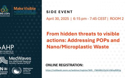Side Event “From hidden threats to visible actions: Adressing POPs and Nano/Microplastic Waste”