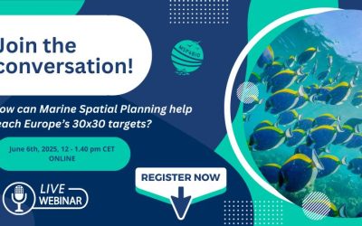 MSP4BIO Webinar: How Can Marine Spatial Planning Help Achieve Europe’s 30×30 Targets?