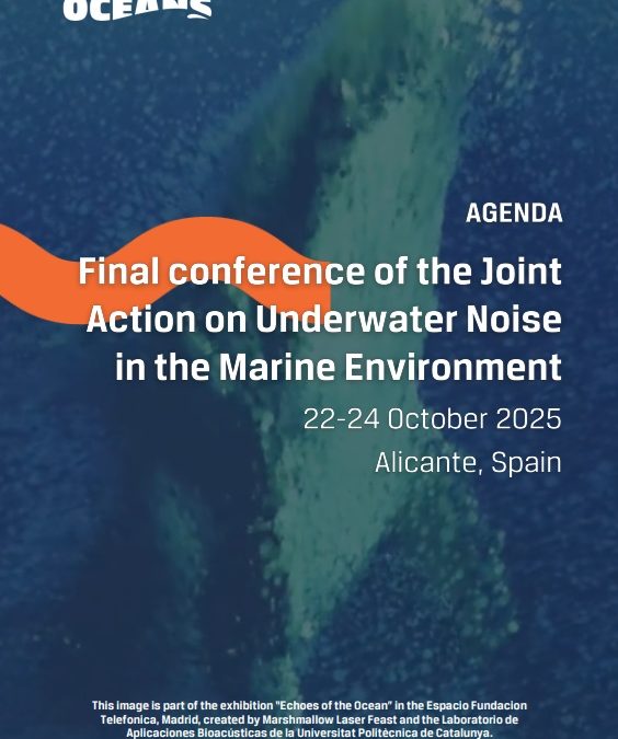 Final conference of the Joint Action on Underwater Noise in the Marine Environment