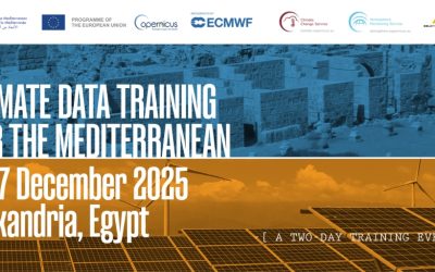 Climate data training for the Mediterranean