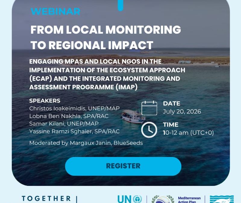 From Local Monitoring to Regional Impact: Engaging MPAs and Local NGOs in the Implementation of UNEP/MAP EcAp and IMAP